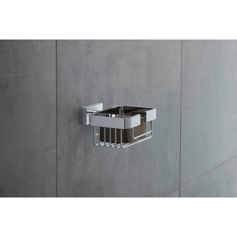 Duravit Karree Zeephouder draadmodel wandmodel - hoogglans chroom SW55118