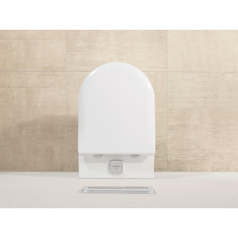 Villeroy & Boch Subway 2.0 toiletzitting Slimseat - softclose en quickrelease - quickrelease - White Alpine (glans wit) GA91964