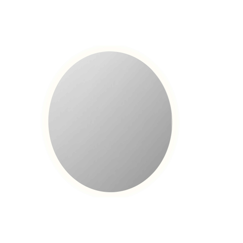 INK SP25 spiegel – rond Ø120 cm – LED-verlichting – spiegelverwarming, dimbaar – stalen kader SW798392