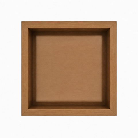 Fortifura Galeria Inbouwnis - 30x30x10cm - PVD - geborsteld koper SW876696