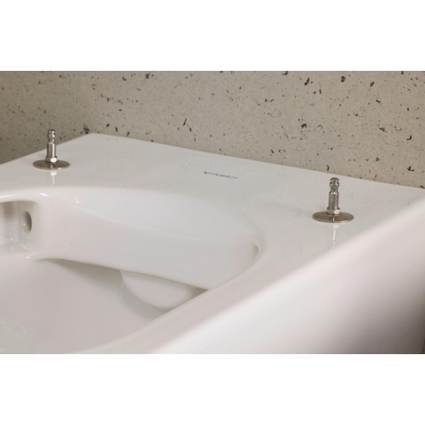 Duravit Viu Abattant WC avec couvercle softclose blanc SW297115