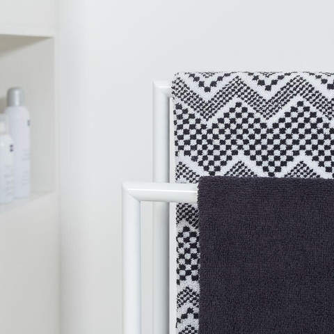 Sealskin Tube Porte-serviettes Métal Blanc SW207215