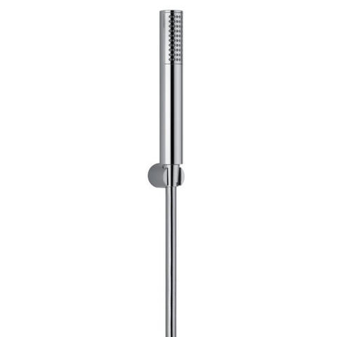 Plieger Napoli ensemble de bain avec douchette à main modèle barre 1 jet inclus support mural et flexible de douche 150cm chrome SW358940