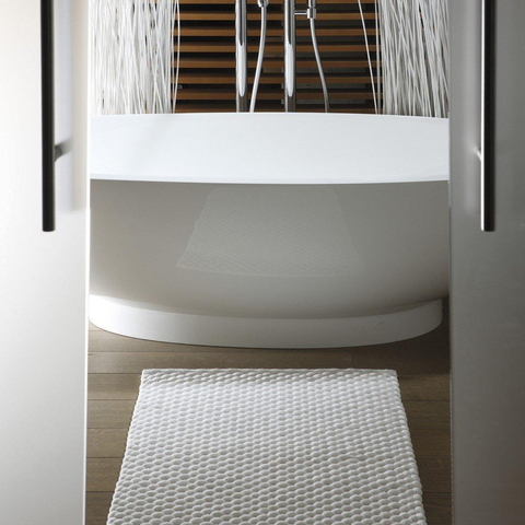Aquanova Maks Tapis de bain 60x60cm Ivoire SW485818
