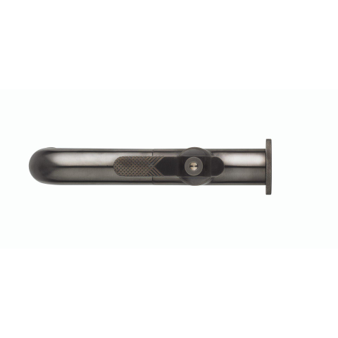 Crosswater Union Mitigeur lavabo - encastrable - simple - brushed black chrome (gunmetal) SW968256