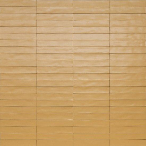 ÉCHANTILLON Ceralto Houta Lux Carreau mural - 30x5.3cm - 10mm - jaune mat (jaune) SW1221025