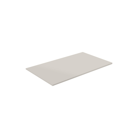 Saniclass Tops Plan de toilette - 80x46x1.2cm - angles droits - cotton mat (beige) SW1595525