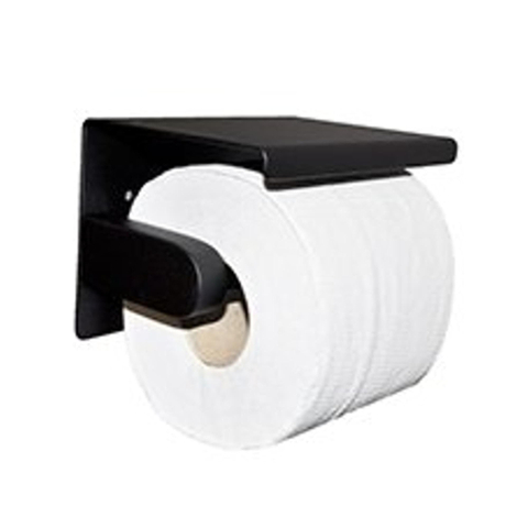 Wiesbaden Brush toiletrolhouder mat zwart SW373850
