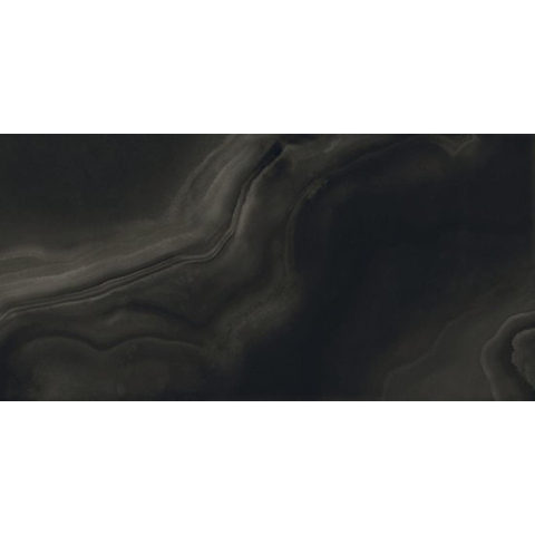 Ceralto Alabro Vein Carrelage de sol - 60x120cm - 9.0mm - rectifié - noir fumé SW1245223