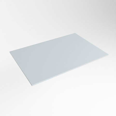 Mondiaz TOP 41 Topblad - 50x41x0.9cm - geschikt voor afdekplaat - Solid surface - Clay SW1020599
