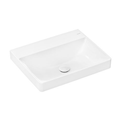 Hansgrohe Xelu Q wastafel - 60x48x8cm - zonder kraangat - inbouw - wit SW995271