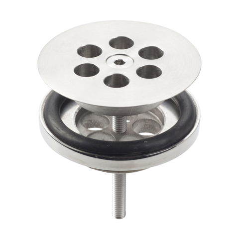 Clou Wash Me bouchon pour obturateur d'eau en silicone inox brossé SW9442