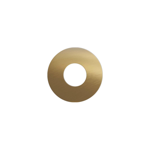 Fortifura Calvi Luxe Overloopring - 3cm - geschikt - voor wastafels - glans goud SW773492