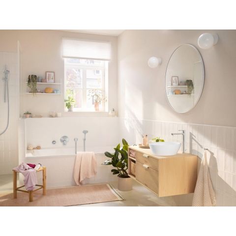 Hansgrohe Rebris s Eengreeps badmengkraan - inbouw - voor iBox universal - hoogglans chroom SW803105