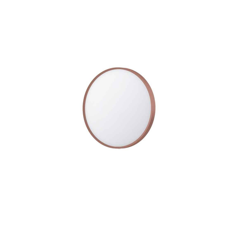 INK SP24 miroir – Ø 60 cm – LED indirecte – chauffage de miroir – Cuivre brossé SW798477