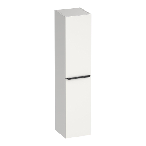 BRAUER Elevate badkamerkast - 160x35x35cm - excl. opleggrepen - 2 deuren - links- of rechtsdraaiend - mat wit SW1199990