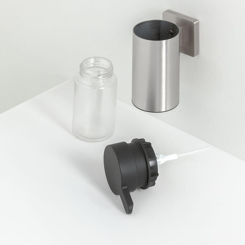 Tiger Dock Distributeur de savon - modèle mural - 135 ml - inox brossé SW296167
