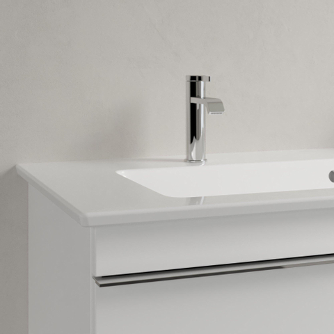 Villeroy & Boch venticello wastafel - 120x50cm - 2 kraangaten overloop - White Alpine (glans wit) 1025106