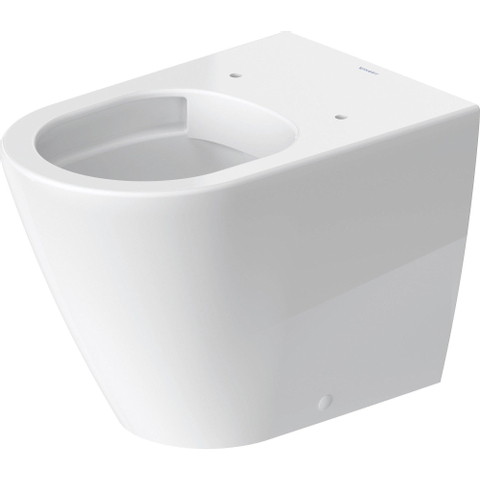 Duravit D-neo Staand toilet - 37x58x40cm - rimless - wit hoogglans SW640436