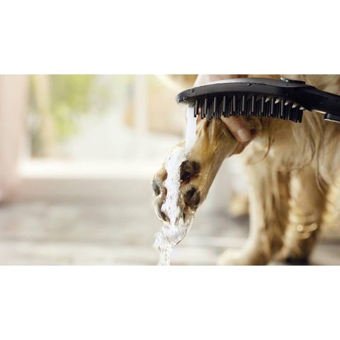 Hansgrohe Dogshower Handdouche - voor de hond - 150 - 3jet - met massagenoppen - mat zwart SW651010