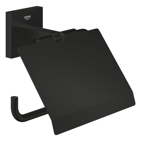 GROHE Start Cube porte-papier toilette - avec abattant - noir mat SW1126979