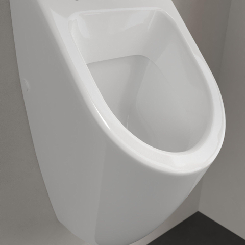 Villeroy & Boch Subway urinoir - 28.5x53.5x31.5cm - voor deksel - White Alpine (glans wit) 0123216