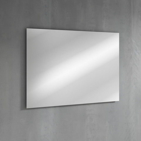Saniclass Chaci PLUS Meuble de salle de bain - 120x86x46cm - lavabo en céramique blanc - 2 vasques - sans trous de robinet - 6 tiroirs - miroir rectangulaire - blanc mat SW1027215
