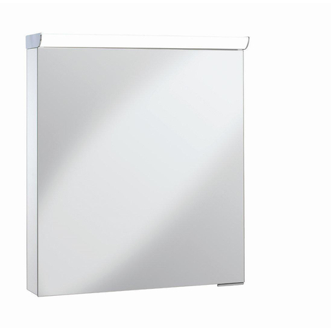 Crosswater Cabinet Lustro Spiegelkast - 62x70cm - LED verlichting - IP44 - mirror glass (zilver) SW876258