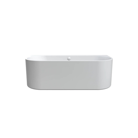 Arcqua Sera baignoire - 178x80x60cm - semi-îlot - acrylique - blanc mat SW1601178