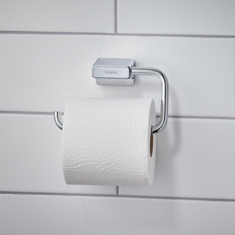 Hansgrohe AddStoris Q Closetrolhouder - zonder klep - hoogglans chroom SW651166