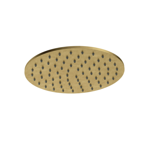 Hotbath Archie Tête de douche - ronde - 20cm - BBP - Laiton brossé PVD SW798978
