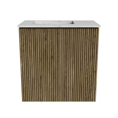 Mondiaz JOYA-DLUX Meuble de toilette 40cm - couleur Dusk - Lavabo FAYE position Gauche 1 trou de robinet couleur Opalo. SW1423280