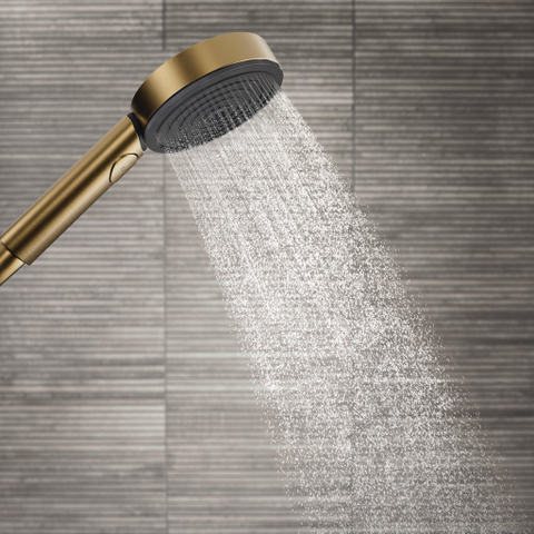 Hansgrohe Pulsify select s - handdouche 105 - 3jet - relaxation - ecosmart - geborsteld brons SW918094