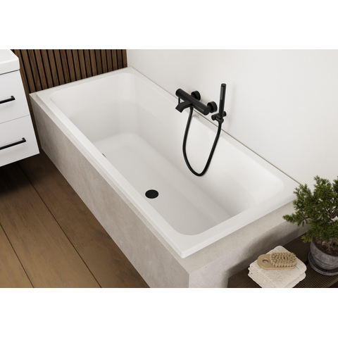 Villeroy & Boch Dawn 1 greeps badkraan - mat zwart SW974075
