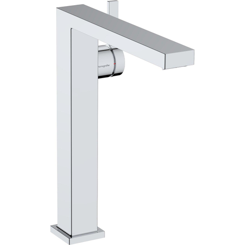 Hansgrohe Tecturis E Eengreeps wastafelkraan - 240 Fine - coolstart - voor waskommen - met afvoerplug - hoogglans chroom SW918534
