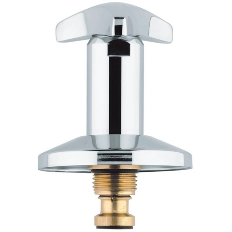 Grohe Trecorn Bovendeel - voor inbouw stopkraan - 1/2 inch - warm - chroom GA74610