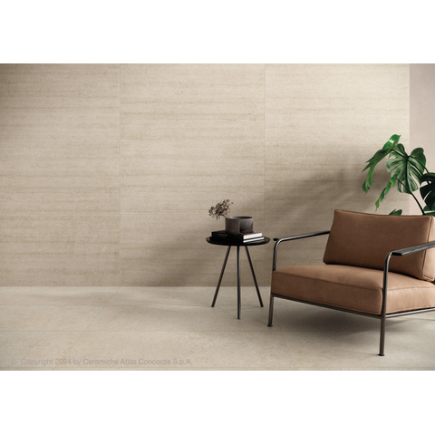 SAMPLE Terravito Tenuta Vloer- en wandtegel - 60x120cm - 9mm - gerectificeerd - (Crème) SW1221676