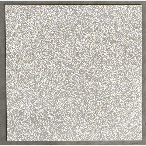 Terravito Lavena carrelage sol et mur - 60x60cm - 10mm - rectifié - R10 - terrazzo - calce mat (beige) SW405199
