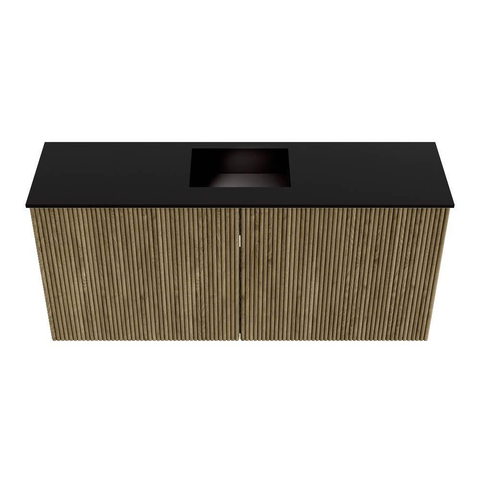 Mondiaz JOYA 90cm toiletmeubel - kleur Dusk - Wastafel FAYE positie Midden 1 kraangat kleur Urban. SW1421684