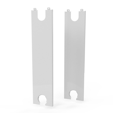 Stelrad ensemble panneaux latéraux pour radiateur type 22 x10.2cm Acier Blanc brillant SW303506
