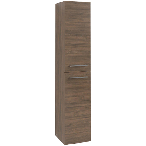 Villeroy & Boch Avento kast hoog - 35x176cm - 2 deur links - Arizona Oak (hout) SW479508