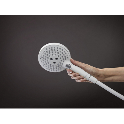 Hansgrohe Raindance Select S - showerpipe - 240 - 1jet PowderRain - met thermostaat - mat wit SW297297