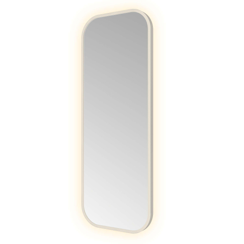 Hotbath &MORE Spiegel - 30x80cm - indirect LED - color changing - dimbaar - met afstandsbediening - geborsteld RVS 316 SW1246079