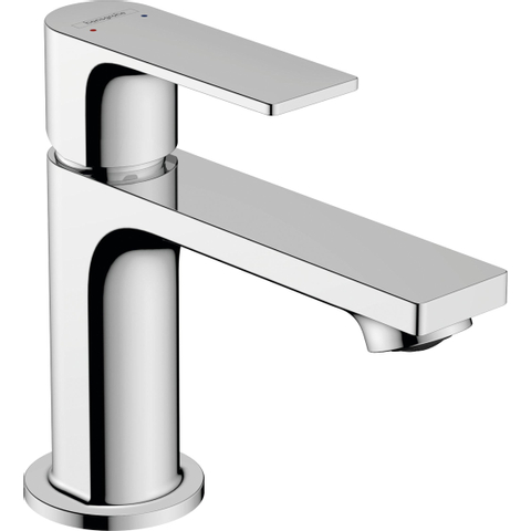 Hansgrohe Rebris e 1 greeps wastafelkraan - 80 PopUp - trekwaste - hoogglans chroom SW796582