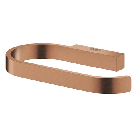 Grohe Selection Toiletaccessoires - closethouder - zonder klep - closetborstelset - handdoekhaak - brushed warm sunset (koper) SW1210920