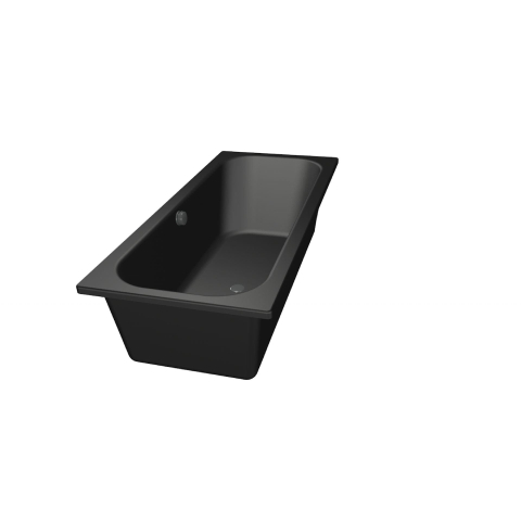 Xenz Aruba Baignoire - 180x80x48 - bonde Centrale - acrylique - ebony SW103124