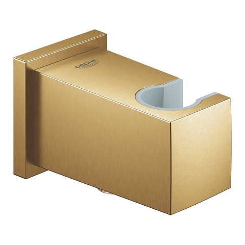 Grohe Euphoria Cube Wandaansluitbocht - met wandhouder - brushed cool sunrise (goud) SW484610