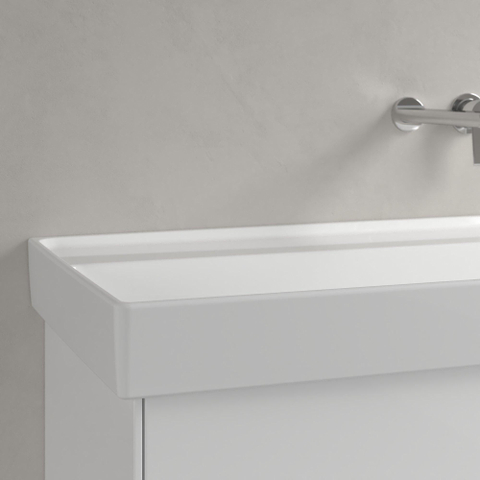 Villeroy & Boch Collaro lavabo pour meuble - 120x47cm - sans trop-plein sans perçage de robinet blanc alpin SW358334