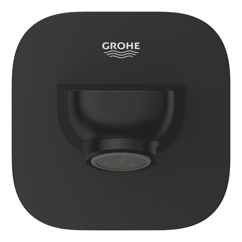 GROHE Cubeo baduitloop - mat zwart SW1477646