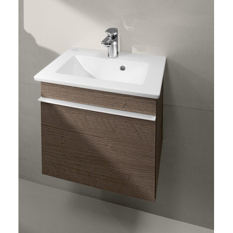 Villeroy & Boch venticello fontein - 500x420mm - met overloop - 1 kraangat CeramicPlus - White Alpine (glans wit) 1025161